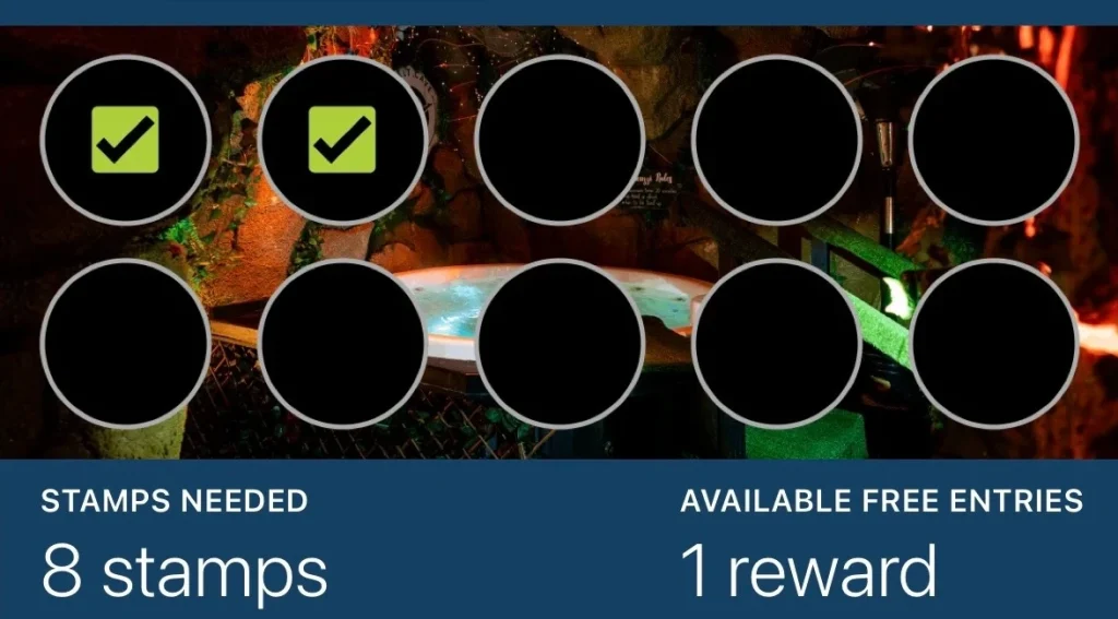 Salt Cave Paradise Rewards Stamp Screenshot